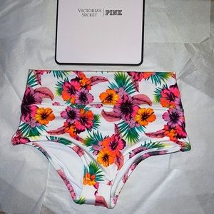 (M) PINK Victoria's Secret SWIM HIGH WAIST SHORTIE